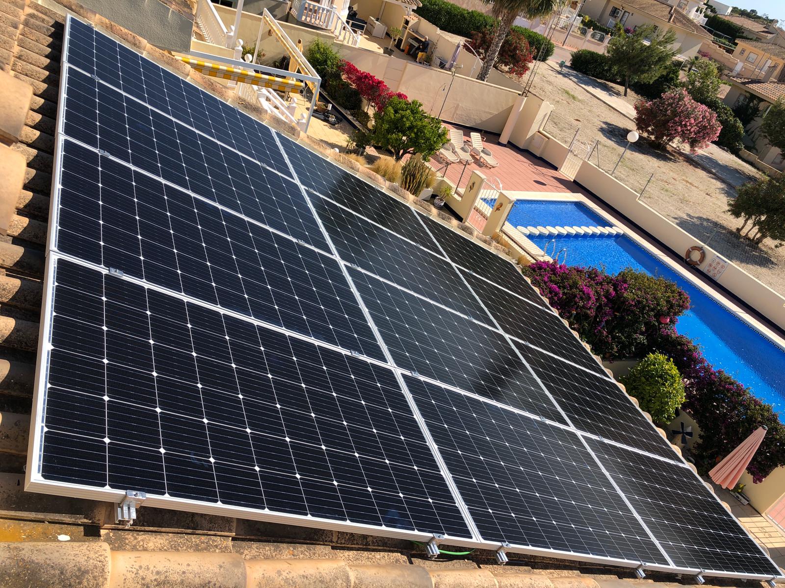 12X 320 wp Solar Panels, Benijofar, Alicante