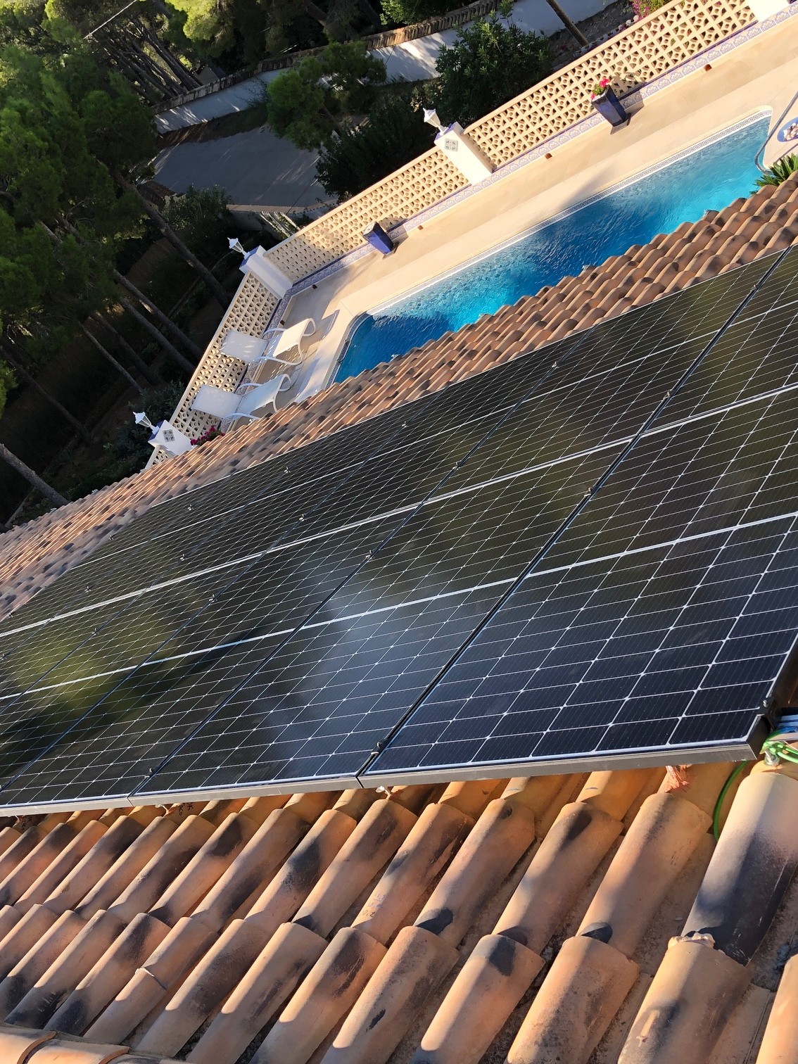 12X 370 wp Solar Panels, Altea La Vella, Alicante
