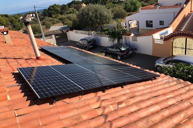 8X 370 wp Paneles Solares, Alfas Del Pi, Alicante
