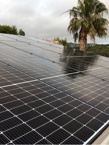 15X 370 wp Solar Panels, Benisa, Alicante (Hybrid system)