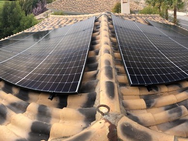 12X 370 wp Paneles Solares, Mutxamel, Alicante (Sistema de red)