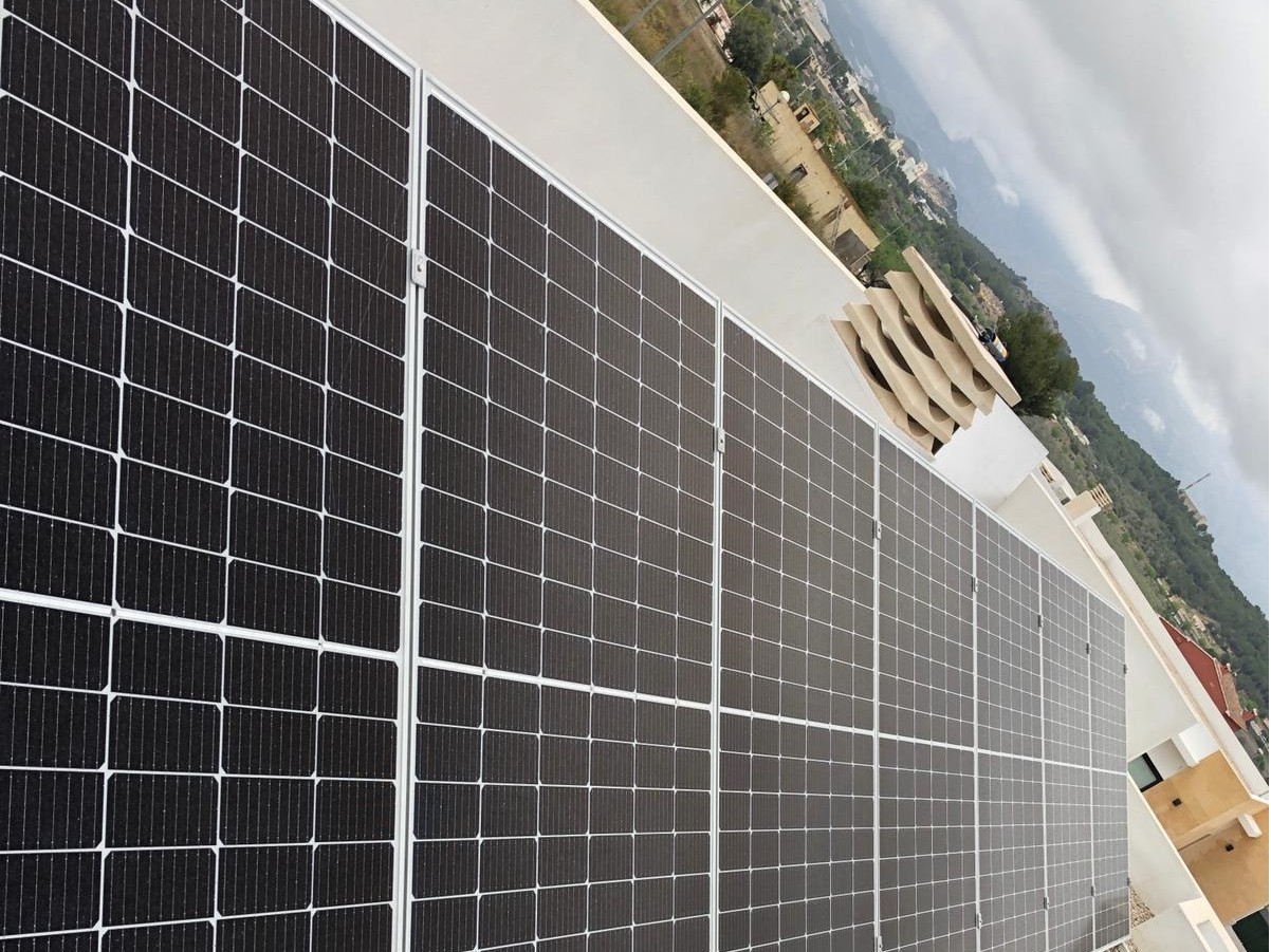 7X 380 wp Solar Panels, Polop, Alicante (Grid system)