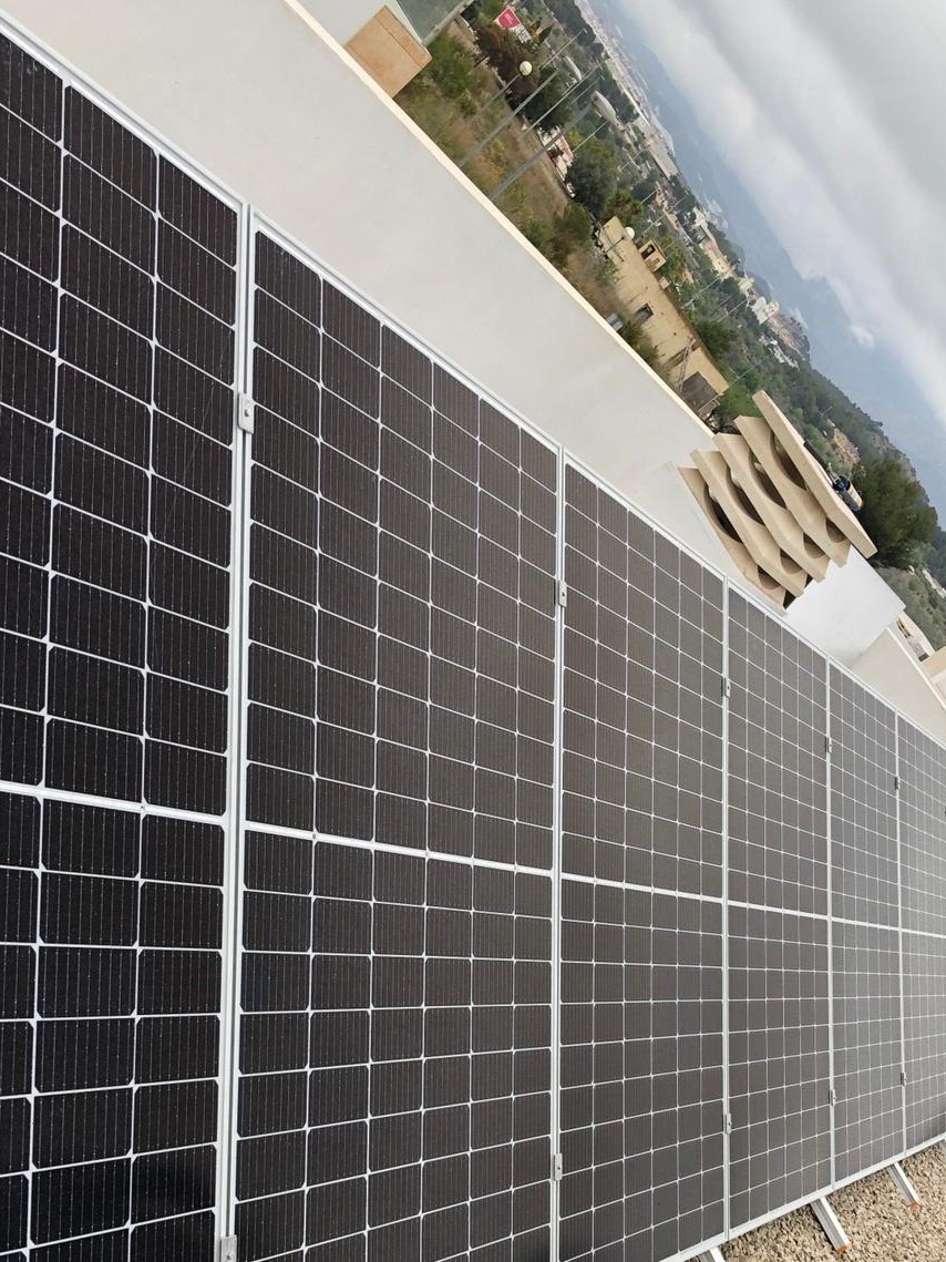 7X 380 wp Zonnepanelen, Polop, Alicante (Gridsysteem)