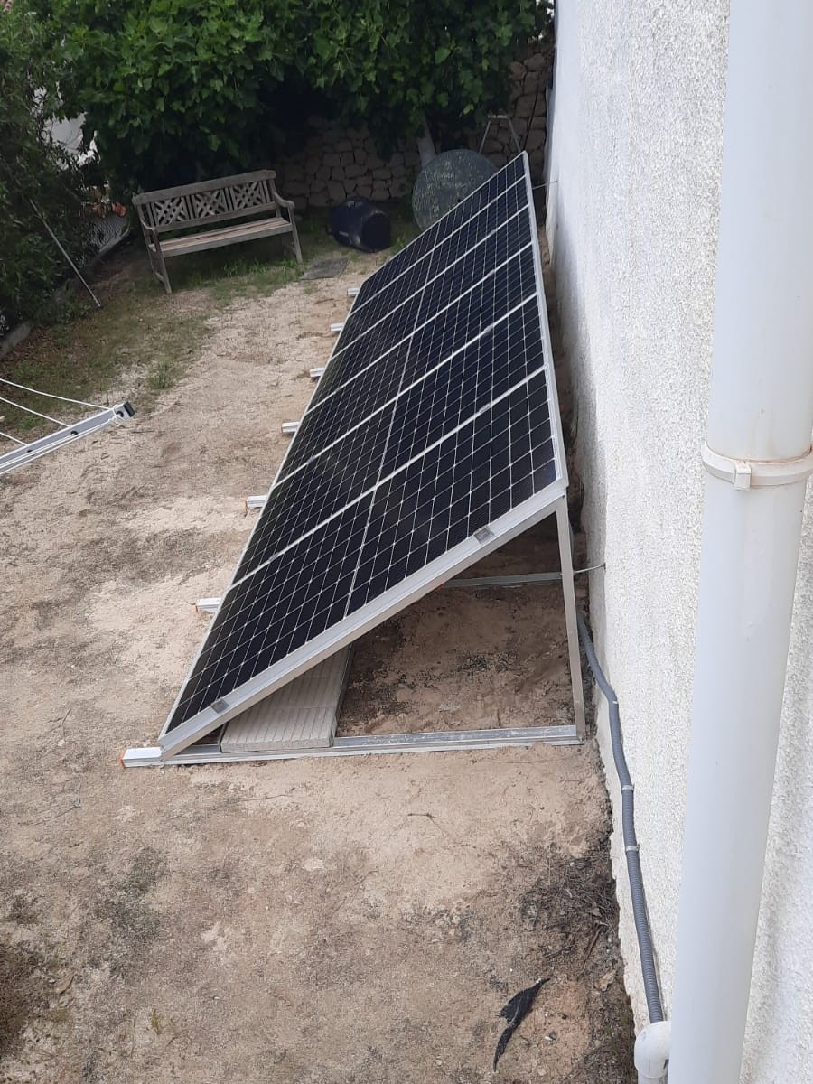 6X 380 wp Solar Panels, Teulada, Alicante (Grid system)