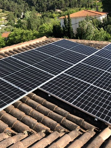 14X 380 wp Paneles Solares, Onteniente, Valencia (Sistema de red)