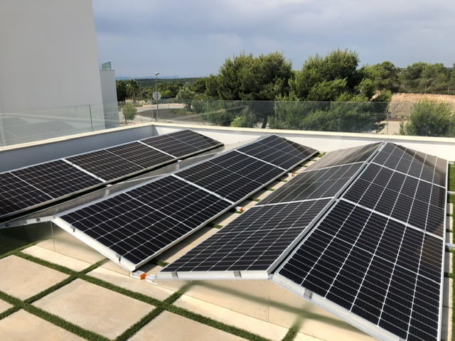 18X 380 wp Solar Panels, Orihuela, Alicante (Grid system)