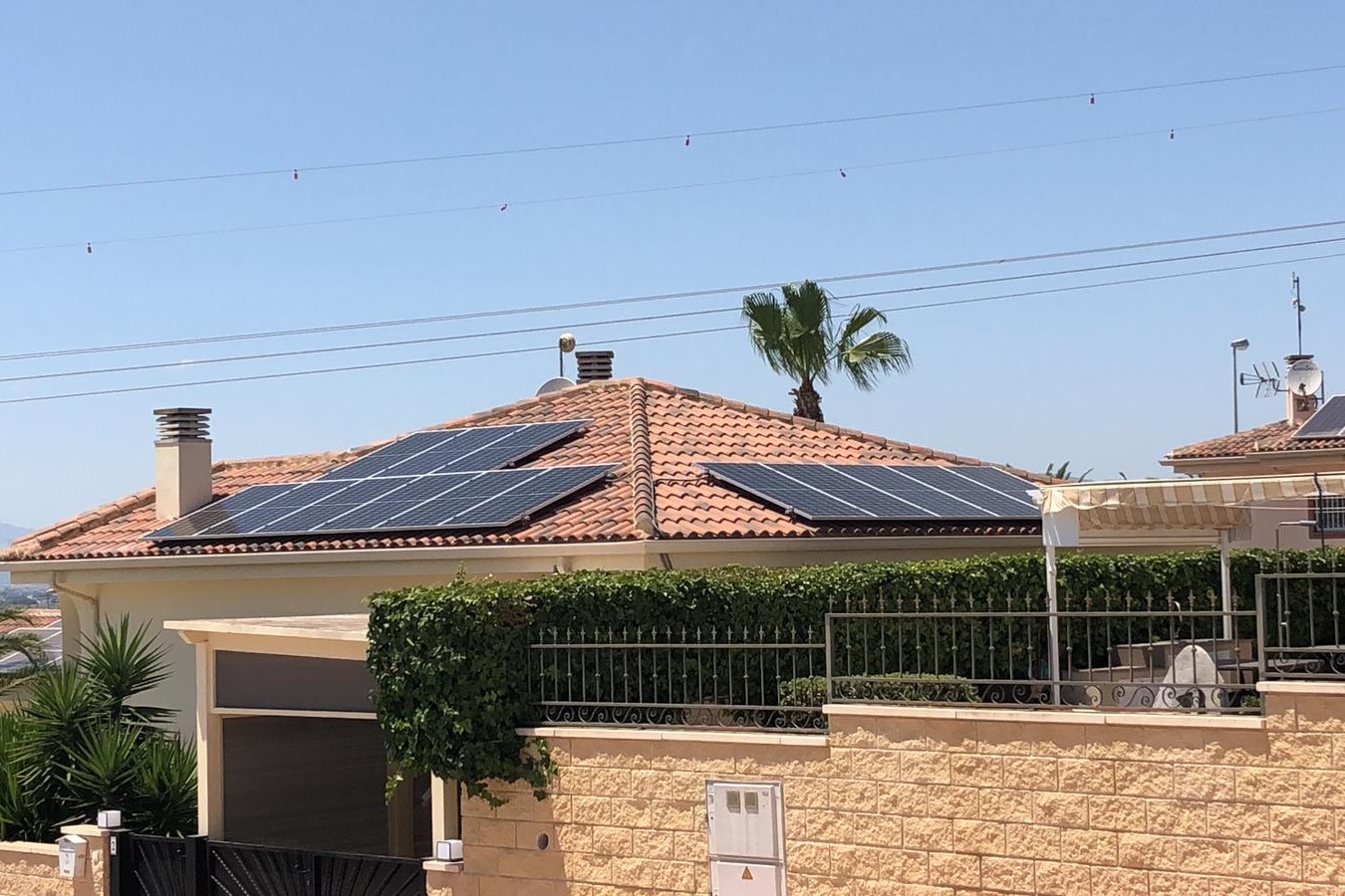 14X 380 wp Solar Panels, San Fulgencio, Alicante (Grid system)