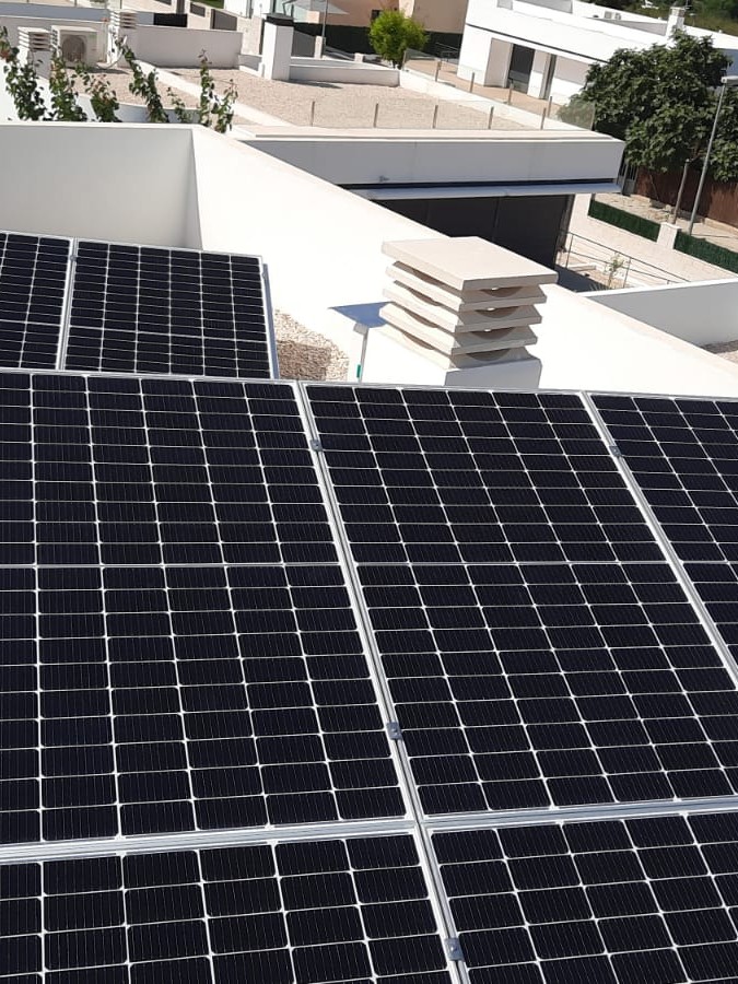 9X 380 wp Solar Panels, Polop, Alicante (Grid system)