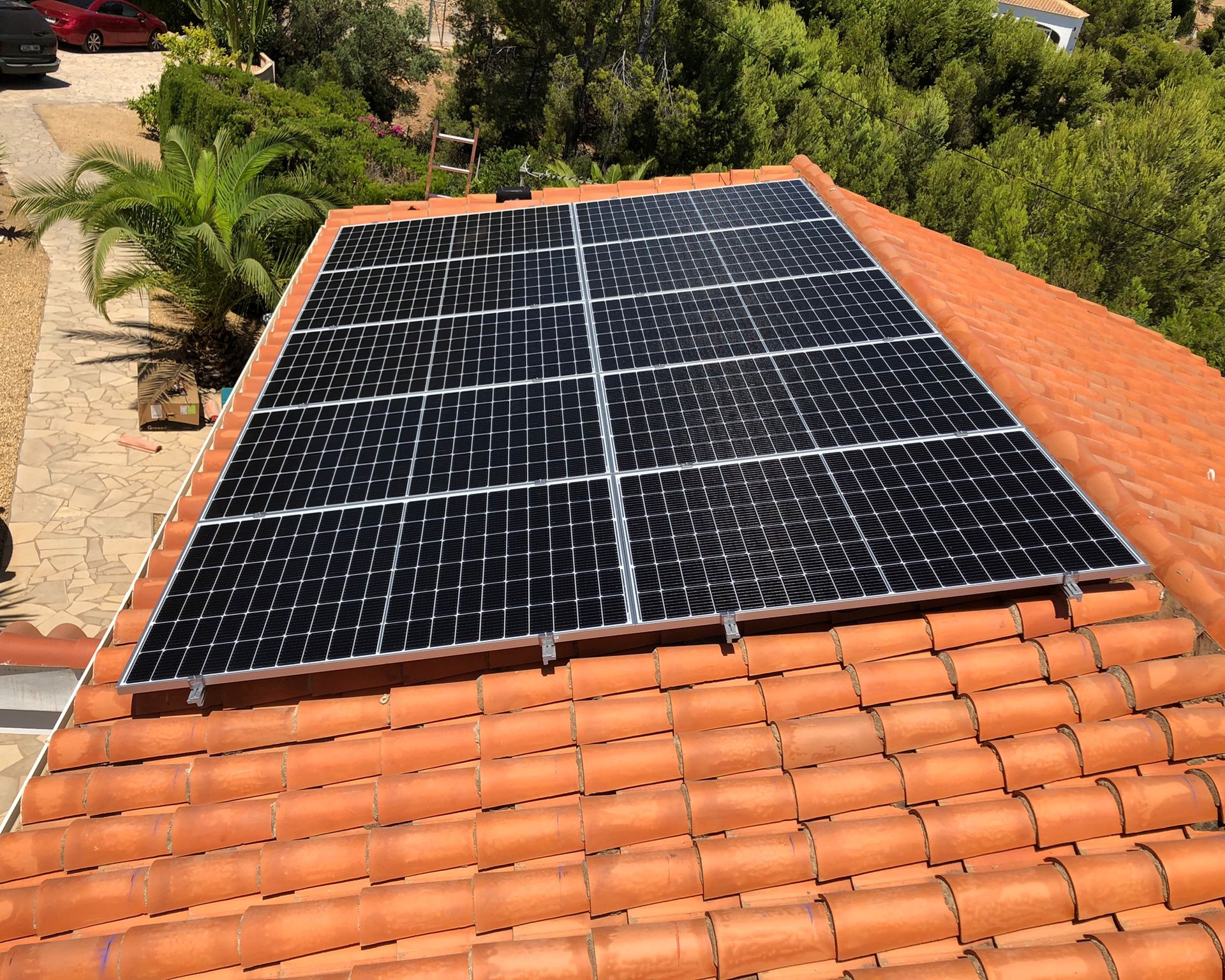 10X 380 wp Solar Panels, Calpe, Alicante (Hybrid system)