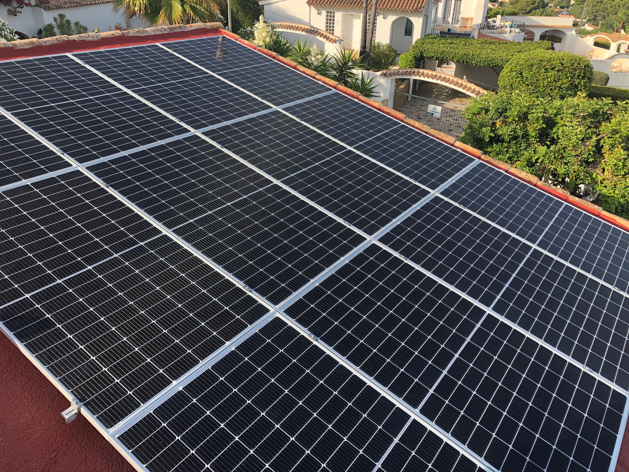 12X 380 wp Solar Panels, Teulada, Alicante (Grid system)