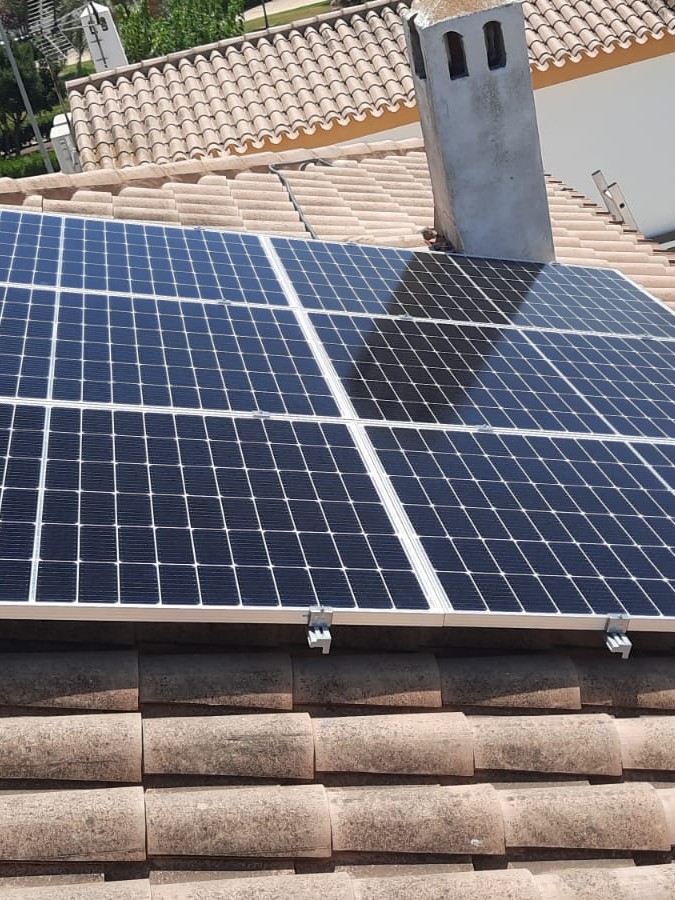 6X 380 wp Paneles Solares, Pilar de la Horadada, Alicante (Sistema de red)