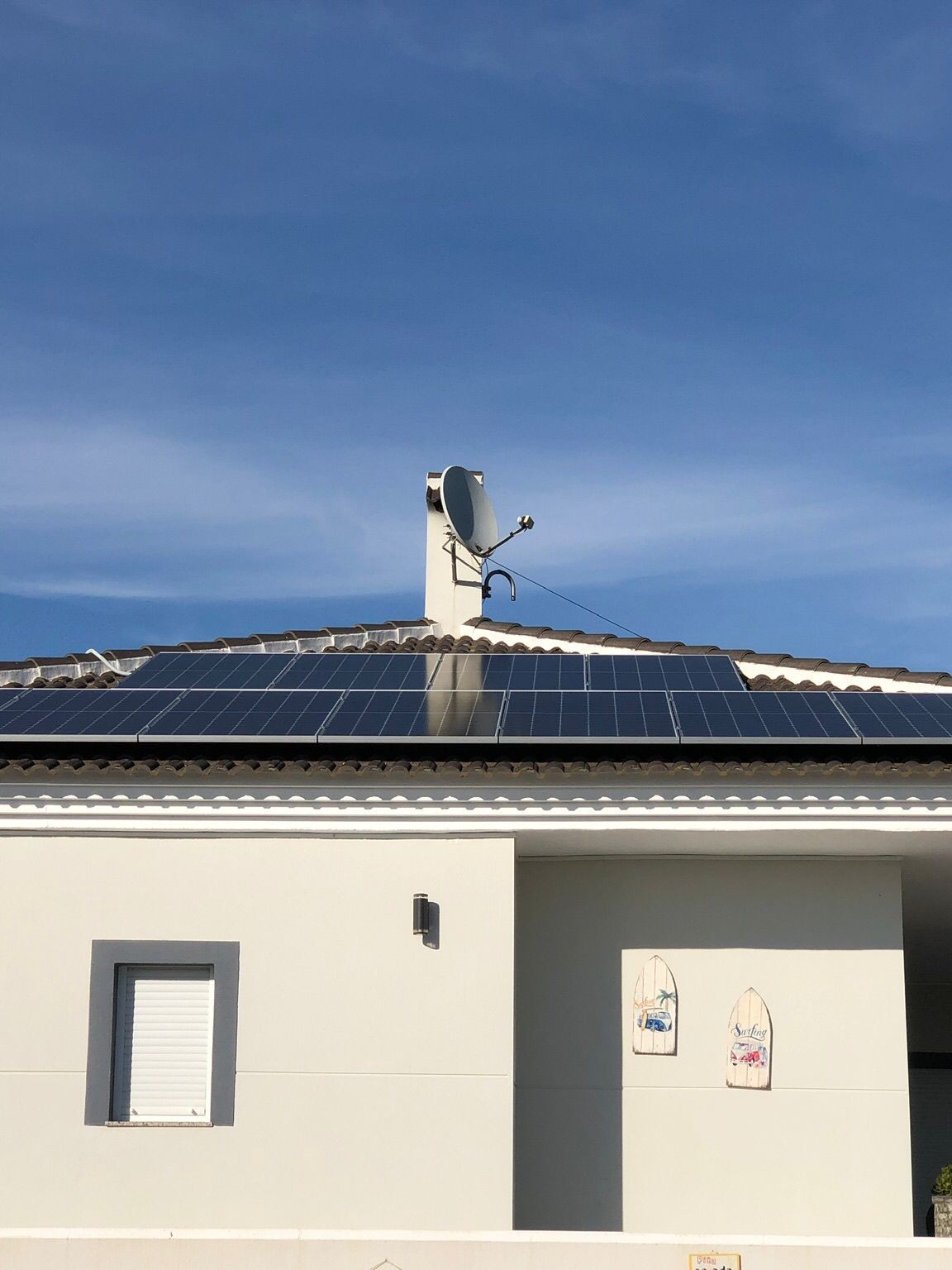 11X 455 wp Paneles Solares, Daya Vieja, Alicante (Sistema híbrido)