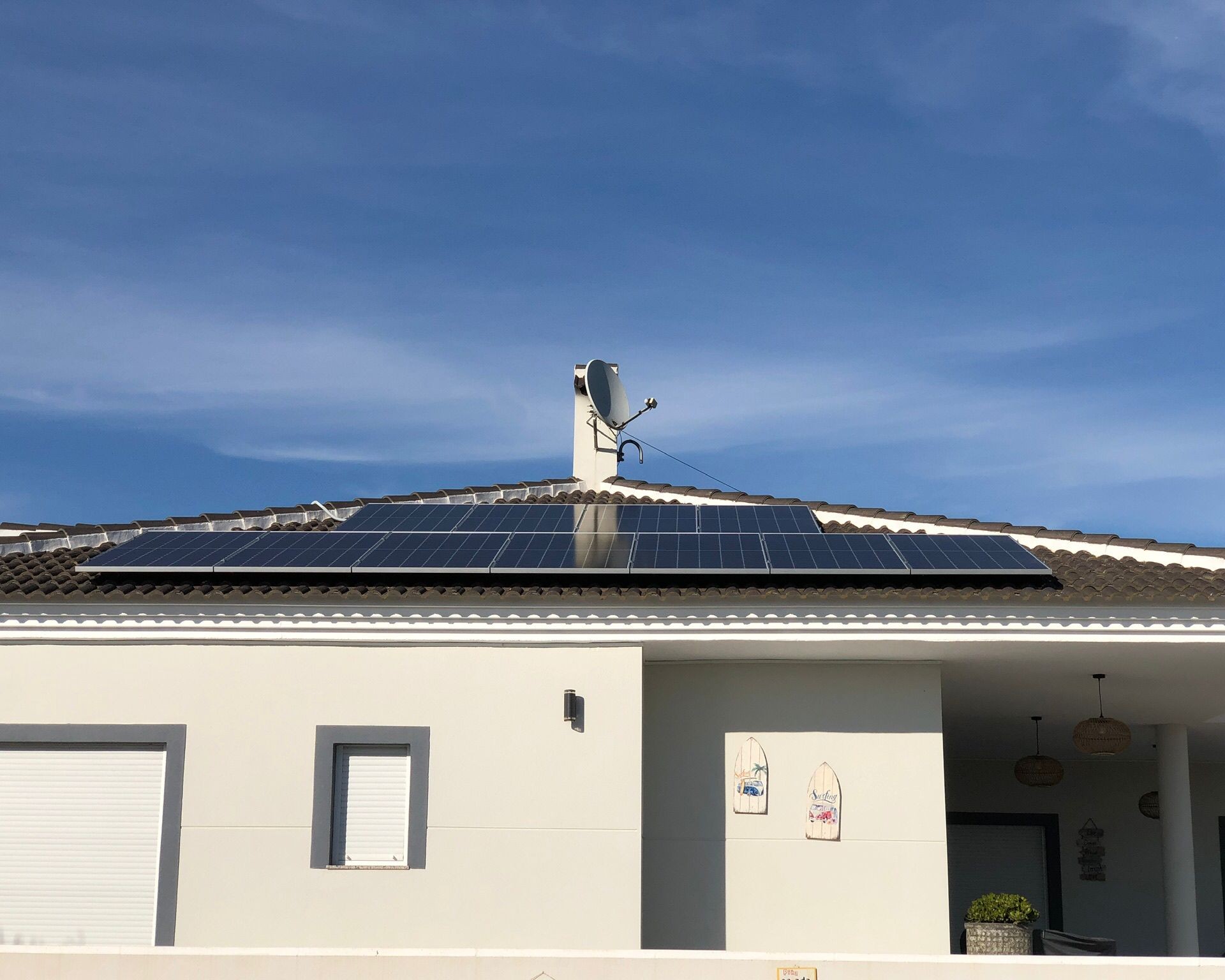 11X 455 wp Solar Panels, Daya Vieja, Alicante (Hybrid system)