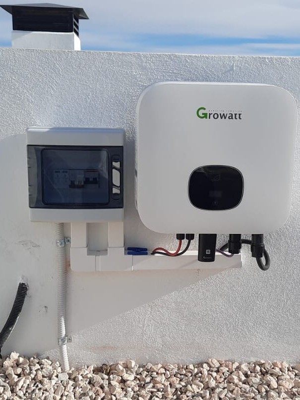 9X 380 wp Zonnepanelen, Polop, Alicante (Gridsysteem)