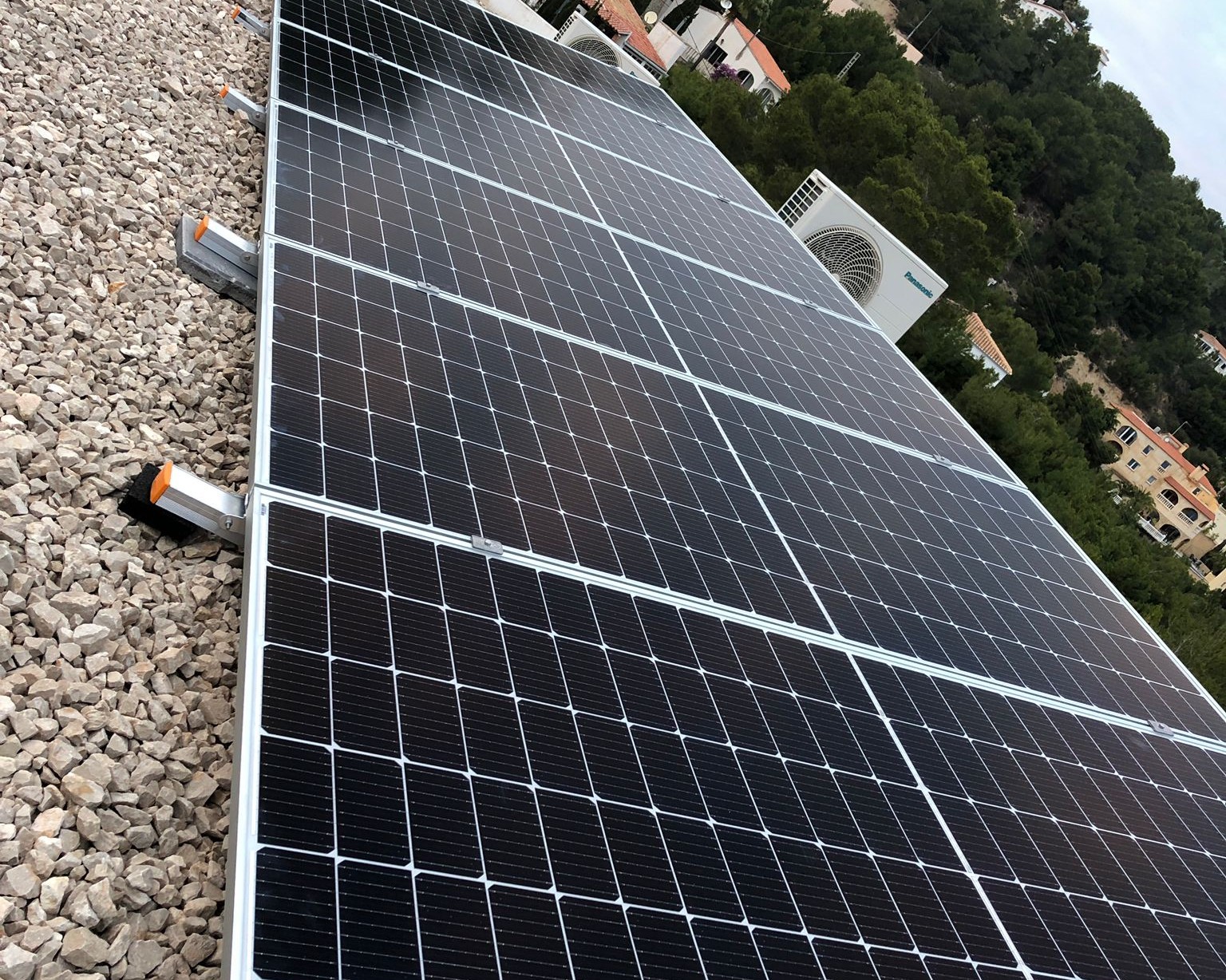 15X 455 wp Solar Panels, Calpe, Alicante (Hybrid system)