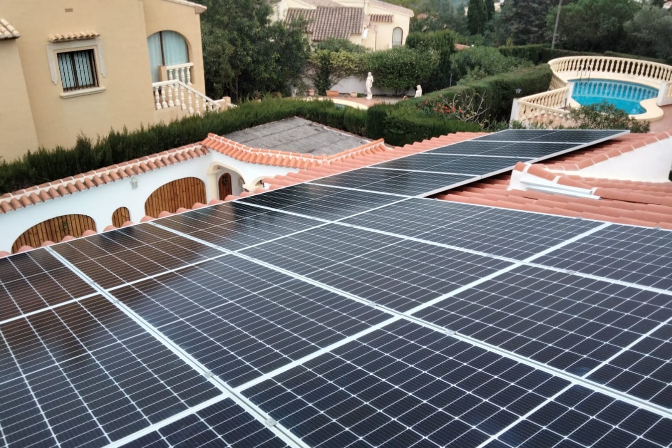 16X 455 wp Solar Panels, Orba, Alicante (Hybrid system)