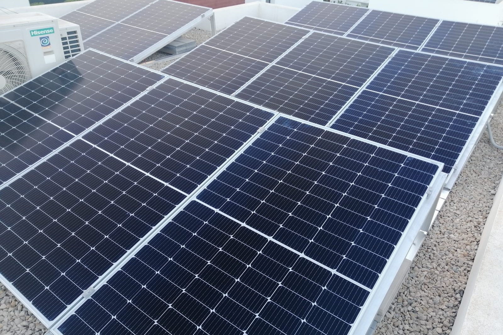 11X 385 wp Solar Panels, Polop, Alicante (Hybrid system)