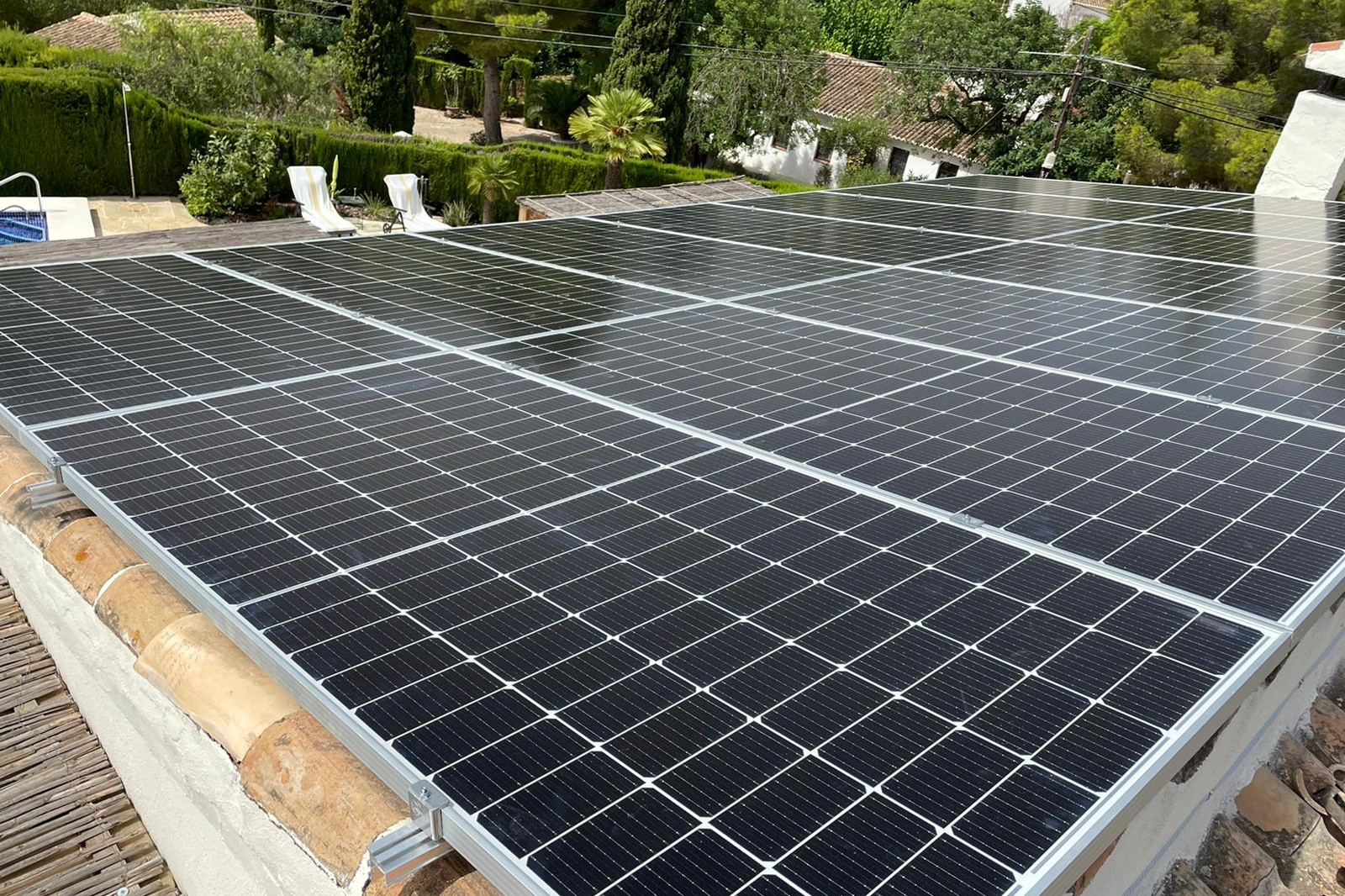 14X 455 wp Solar Panels, Javea, Alicante (Hybrid system)