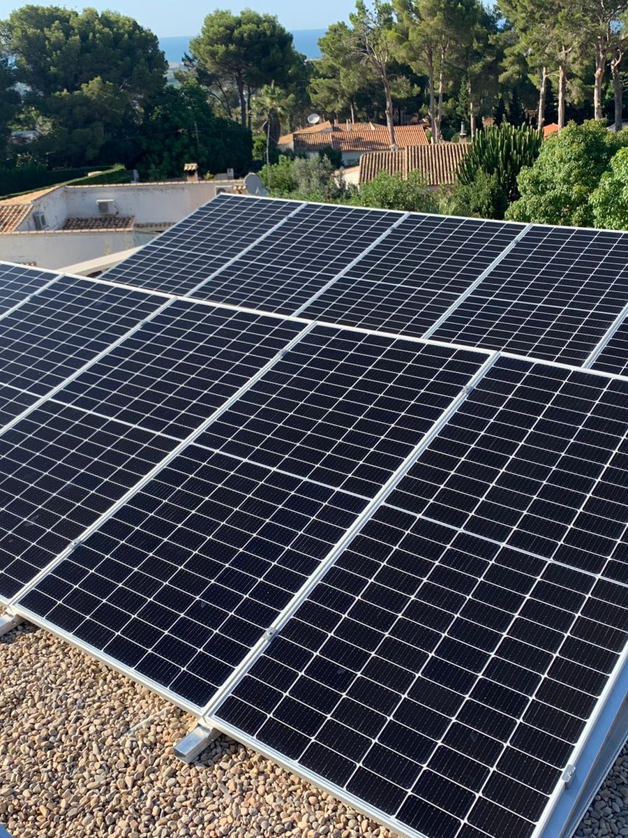 18X 455 wp Zonnepanelen, Denia, Alicante (Hybride systeem)